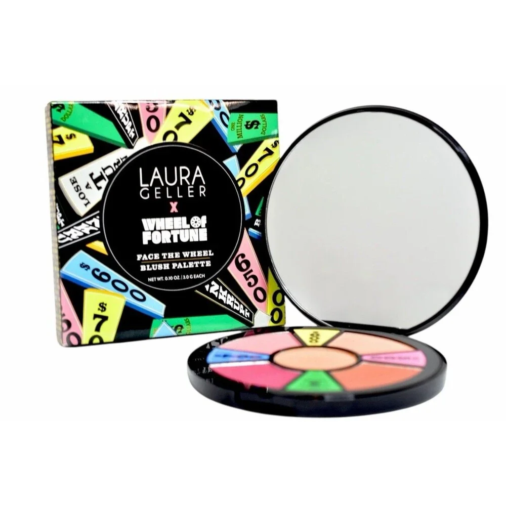 Laura Geller Wheel Of Fortune Face The Wheel Blush Palette 5 Shades NEW IN BOX